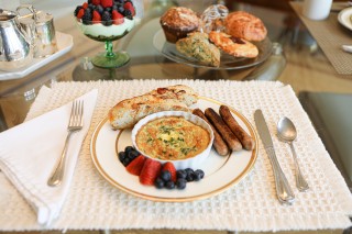 Breakfast served