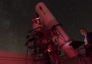 Telescope at the Darling Hill Observatory