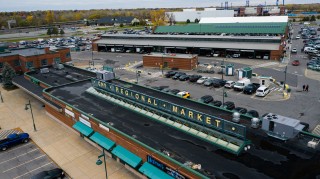 Aerial view of the Market