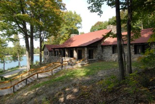 Green Lakes State Park Old Admin Building