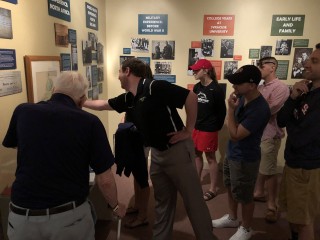 Visitors at the Onondaga Historical Museum